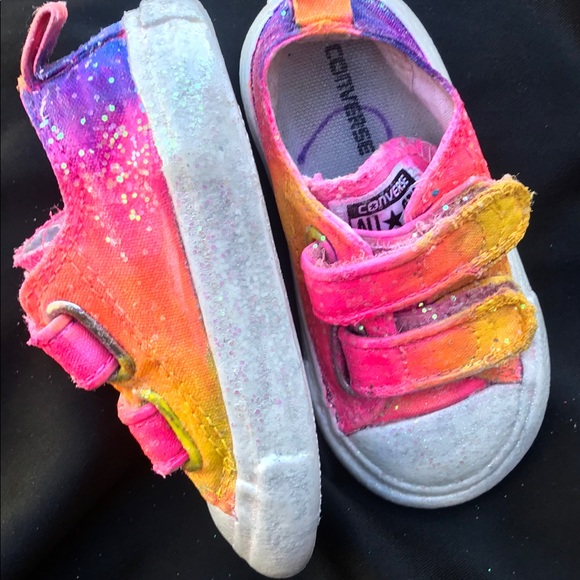 rainbow converse toddler